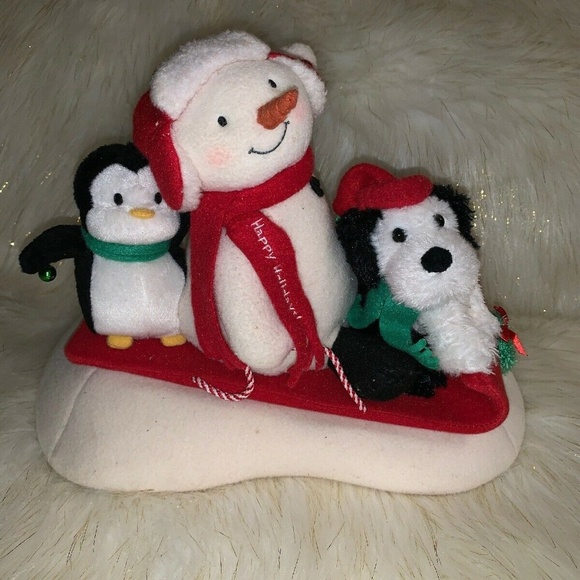 Hallmark Jingle Pals “Sleigh Ride” snowman musical - Picture 2 of 8